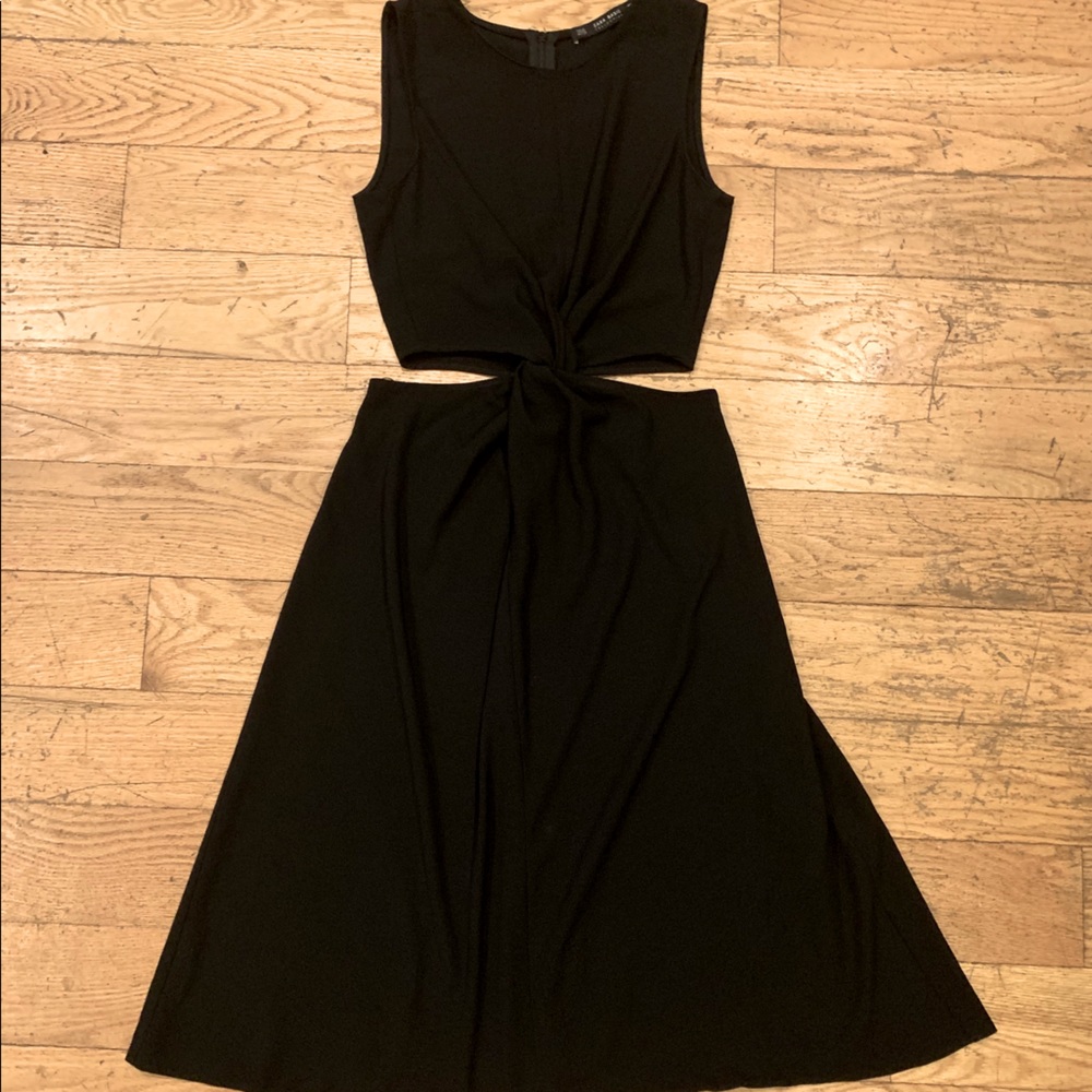 Zara Black Cutout Dress